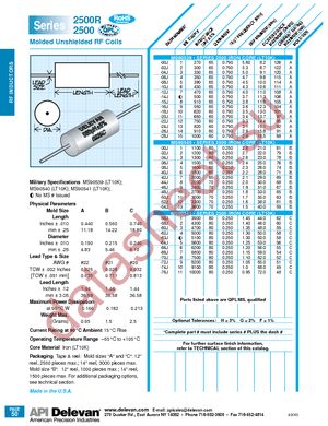 2500-10G datasheet  